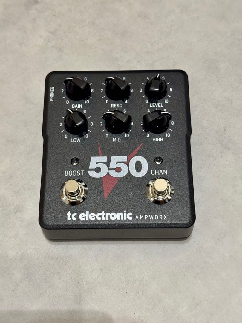 ギター tc electronic AMP WORX V550