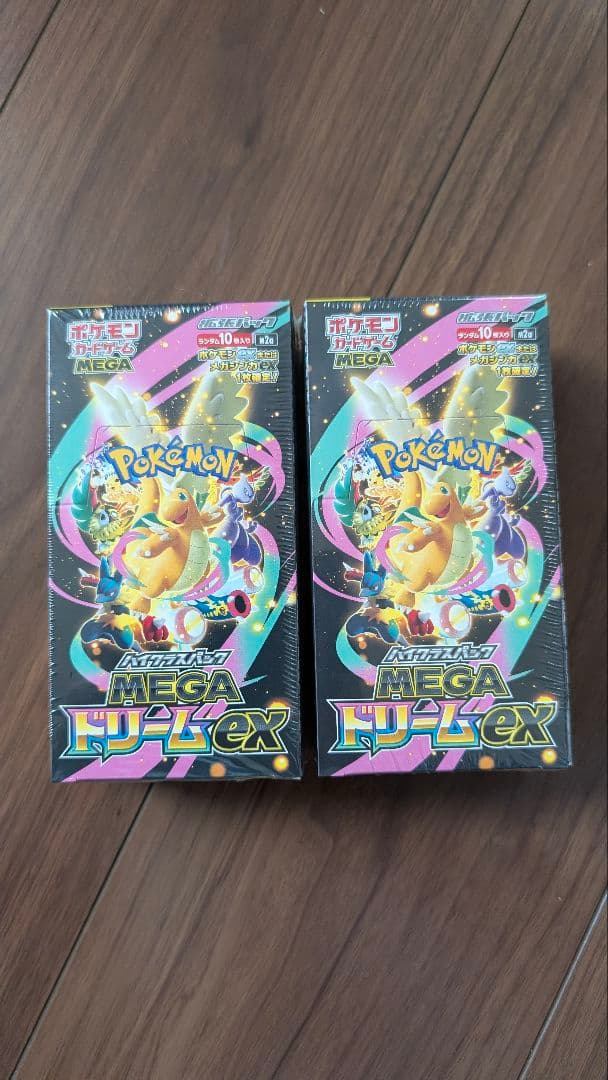 ポケカ【シュリンク付き】MEGA ドリーム　 2BOX