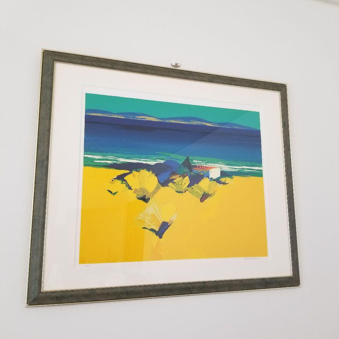 美品 Pascal Etchenic パスカル・エチュニック シルクスクリーン スッキリとしたシルエットの上品チュニック。 MK0051