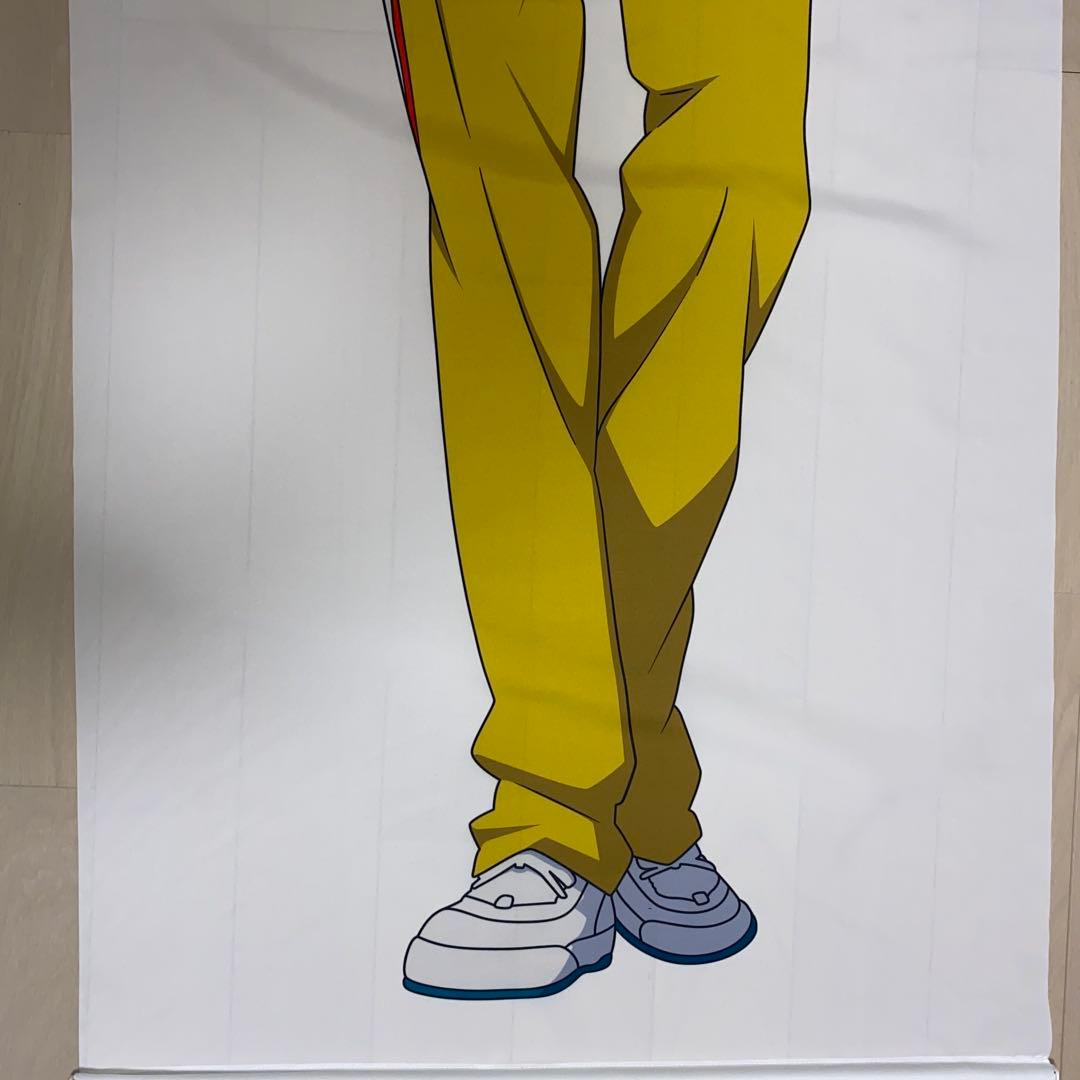 中古美品 新テニスの王子様 柳蓮二 等身大タペストリー(立海ジャージ