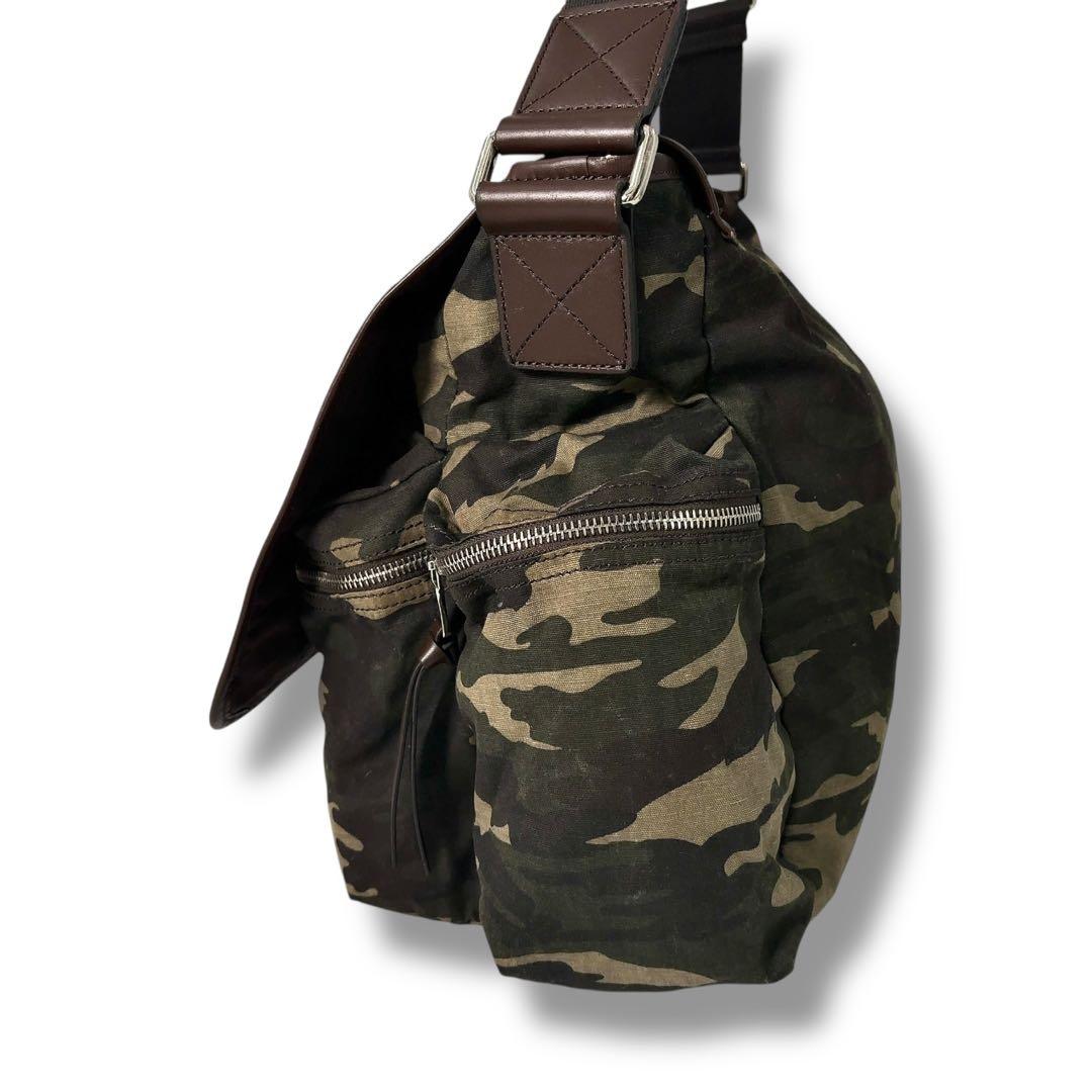 極美品】ドルチェアンドガッパーナ DG メッセンジャー 迷彩 カモフラ