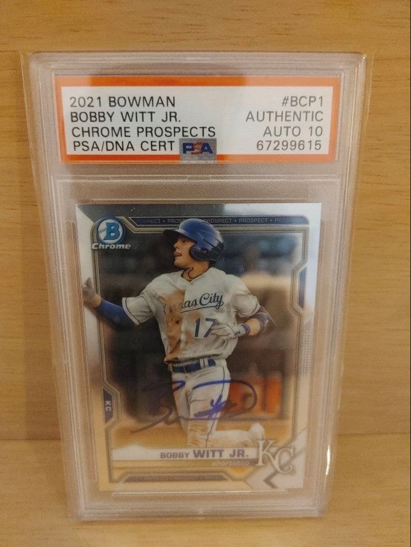 【PSA鑑定済】ボビー・ウィットジュニア 直筆サインカード 2026年最新】BoBBy witt jr サインの人気アイテム - メルカリ