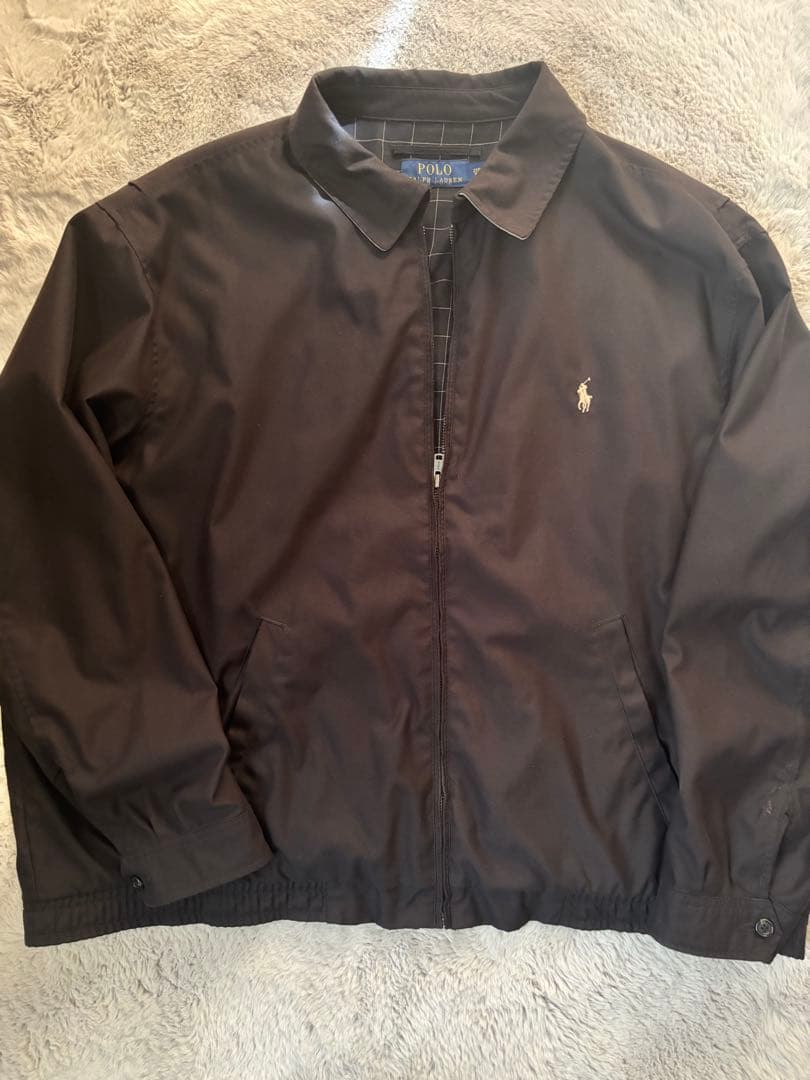 Polo Ralph Lauren ブラック ジャケット スイングトップ