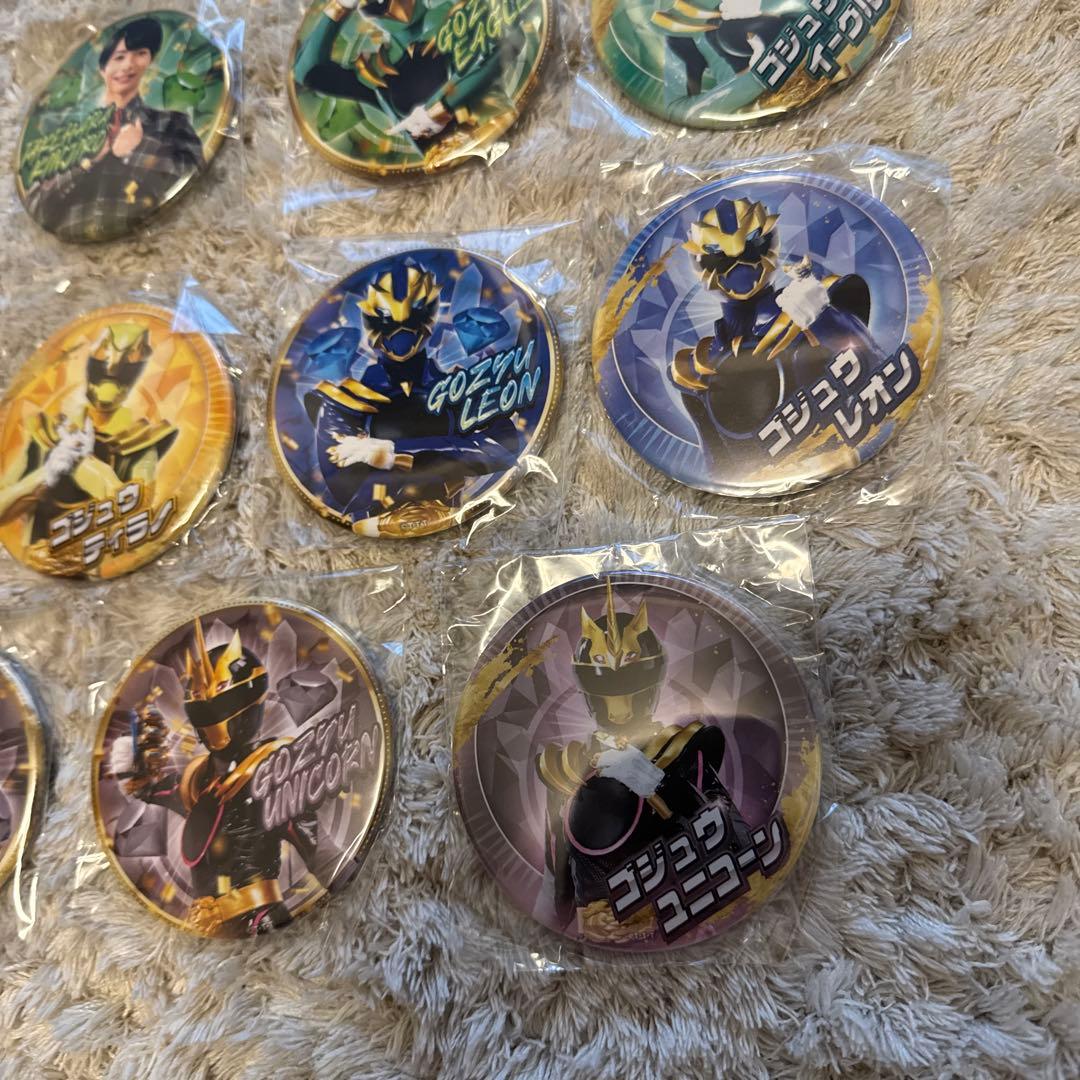ゴジュウジャー 缶バッジ まとめ売り【5817 - メルカリ