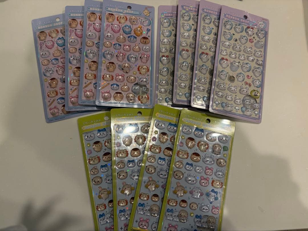 ちいかわ　ボンボンドロップシール　12枚セット ちいかわ ボンボンドロップシール（みんな・ポーズ） | ちいかわ