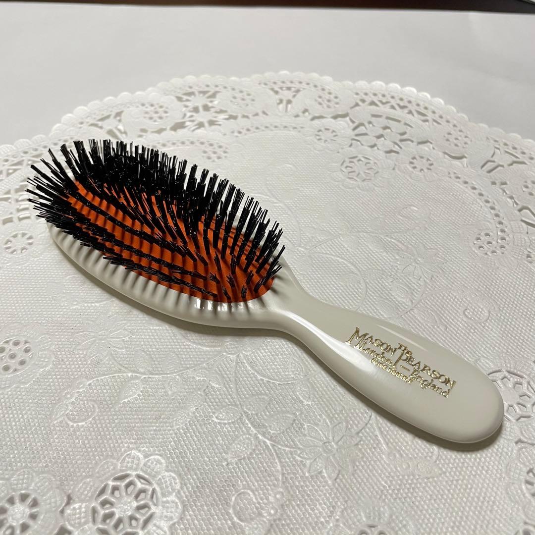 〓美品〓メイソンピアソン ポケットブリッスル ホワイト