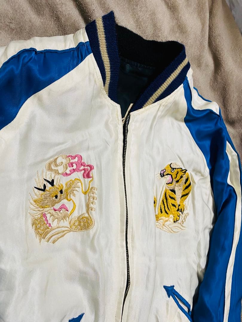 テーラー東洋 x Hinoya スカジャン 日本限定虎 2面用 vintage - メルカリ