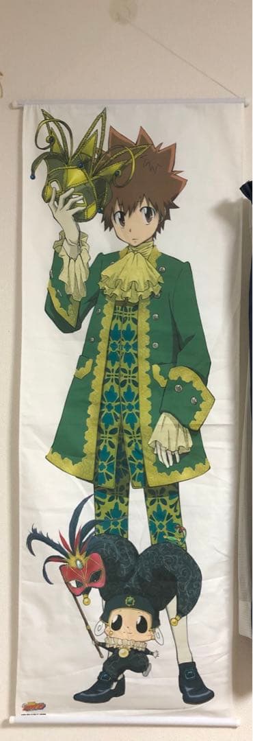 激レア　リボーン＆沢田綱吉(中世ヨーロッパ風) タペストリー REBORN!