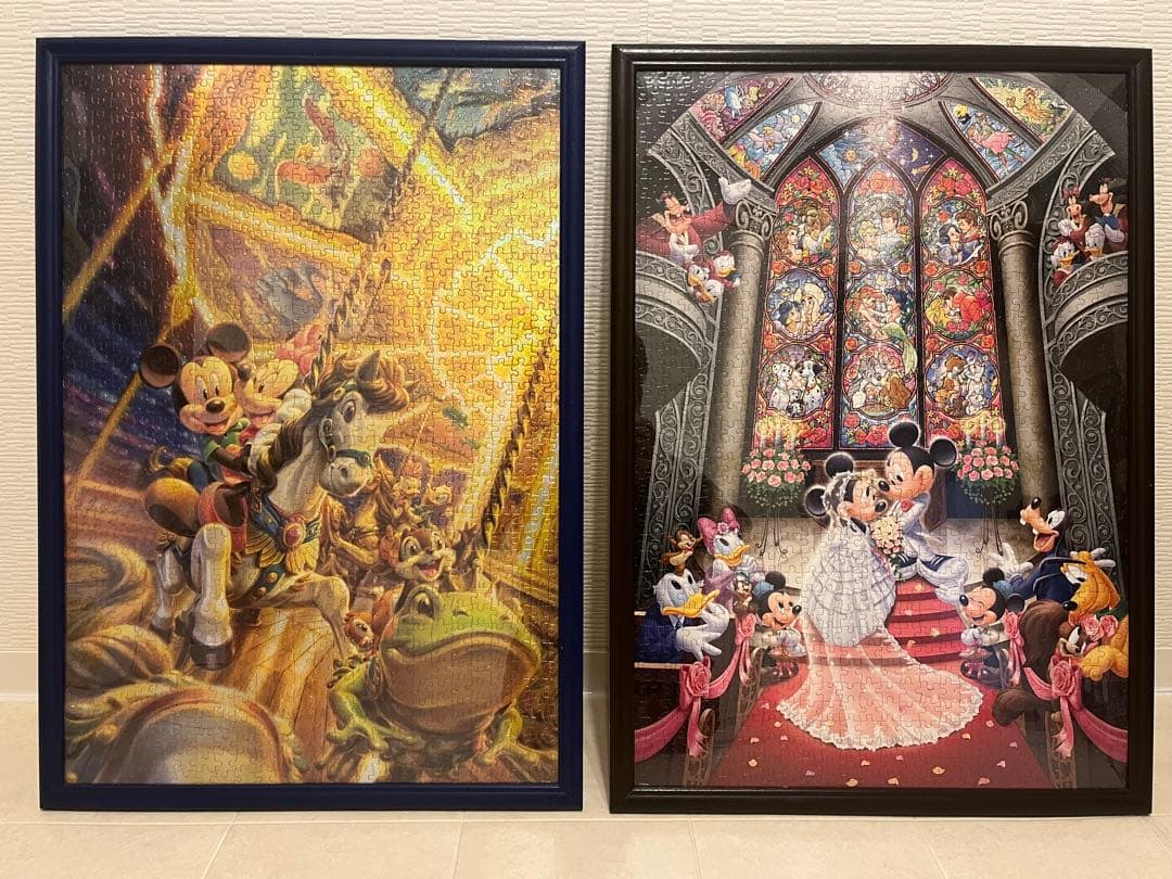 ミッキーとミニーのジグソーパズルセット