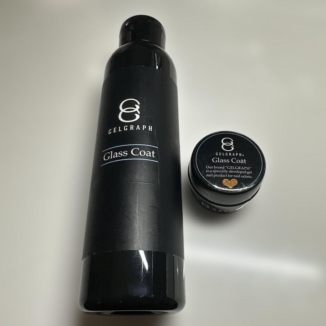 ジェルグラフ グラスコートレフィル残8割＆空コンテナセット