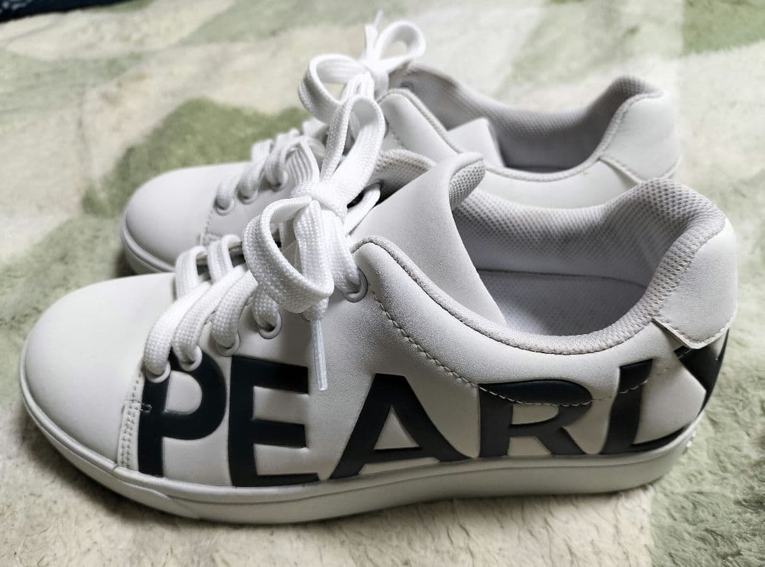 PEARLY GATES パーリーゲイツ 22.5㎝ ゴルフシューズ 美品 PEARLY GATES (パーリーゲイツ) ゴルフシューズ レディース ホワイト