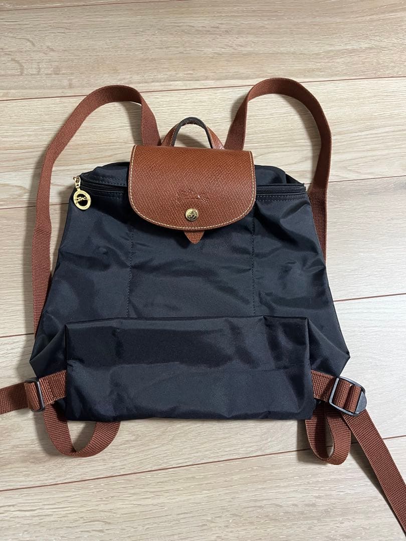 ロンシャン ナイロン リュック ブラック 楽天市場】ロンシャン mサイズ（バックパック・リュック｜レディース