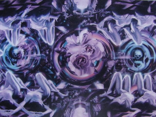 飯田　四郎【天上の詩’92】、希少画集画、状態良好、新品高級額装付