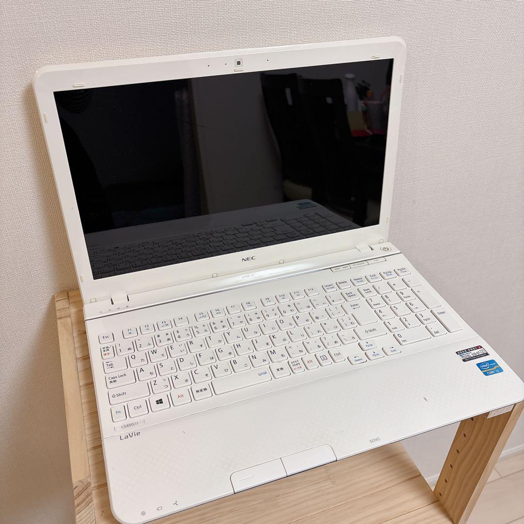 ノートパソコン　NEC LaVie S LS450/J Windows10 ノートパソコン NEC LaVie S LS450/J Windows10 - メルカリ
