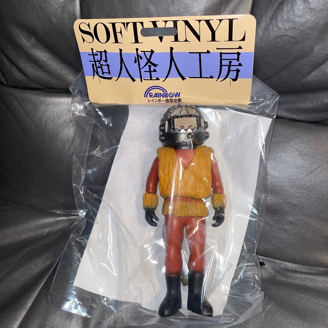 鉄ワナ仮面 レインボー造形企画 ゴレンジャー 東映 超人怪人工房　ソフビ　激レア