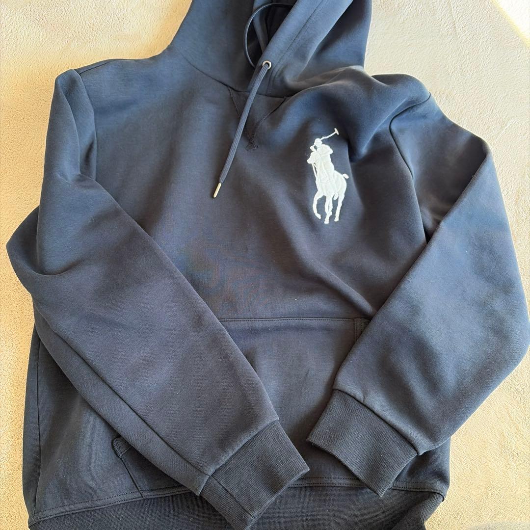 ポロラルフローレン ダークグレー パーカー
