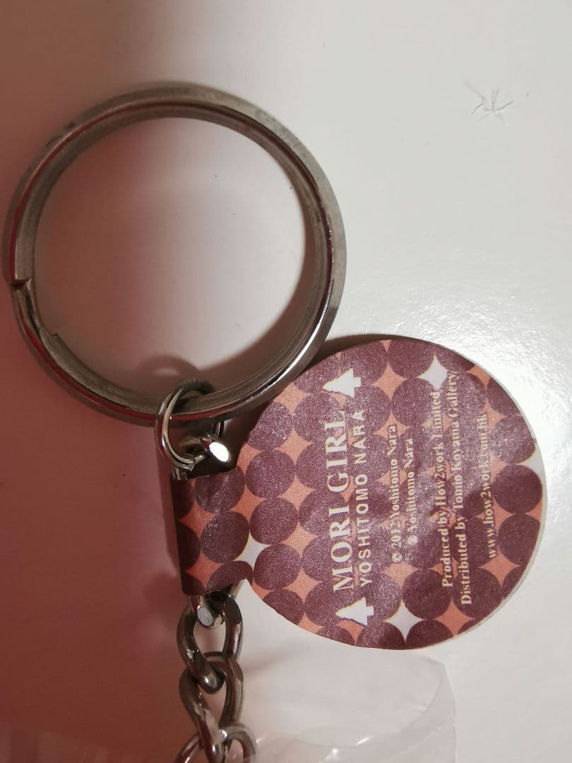 ☆奈良美智 森ガールキーホルダー オレンジ色☆大野智 バッグ付き 未使用品