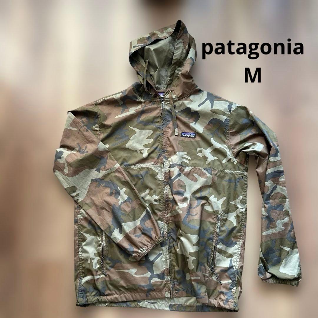 patagonia パタゴニア カモフラージュ ナイロンジャケット - メルカリ