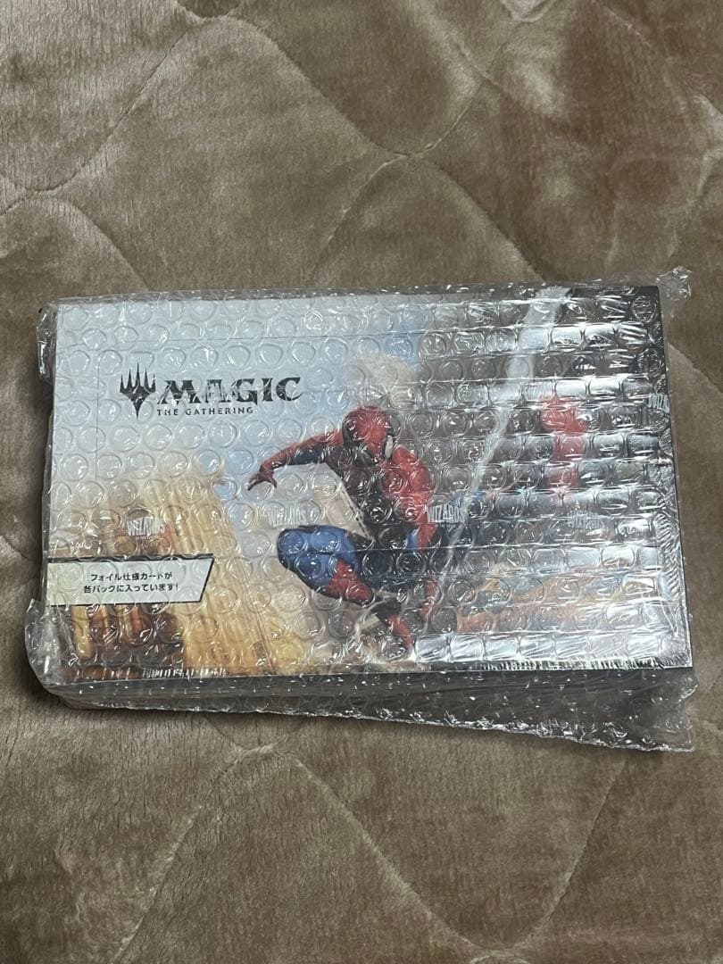 未開封シュリンク付きMTG マーベル スパイダーマン プレイ・ブースター 日本語 ラッピング対応 マジック：ザ・ギャザリング マーベル スパイダーマン