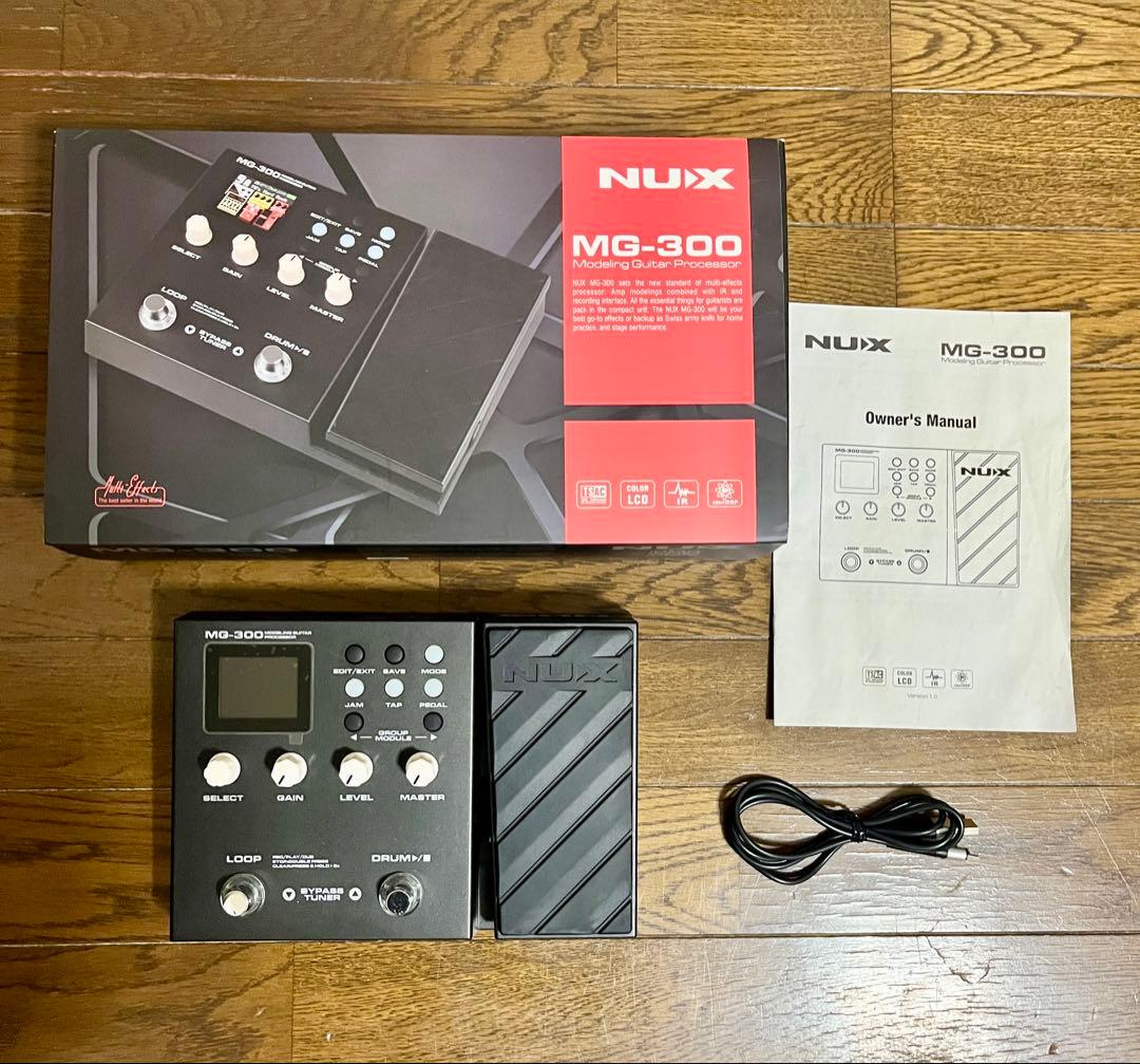 ギター nux mg-300 NUX MG-300 Micro Guitar Processor