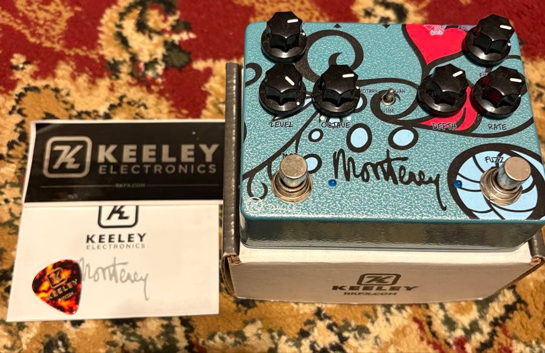 ギター Keeley Monterey fuzz Monterey Rotary Fuzz Vibe - Keeley Electronics Guitar Effects Pedals