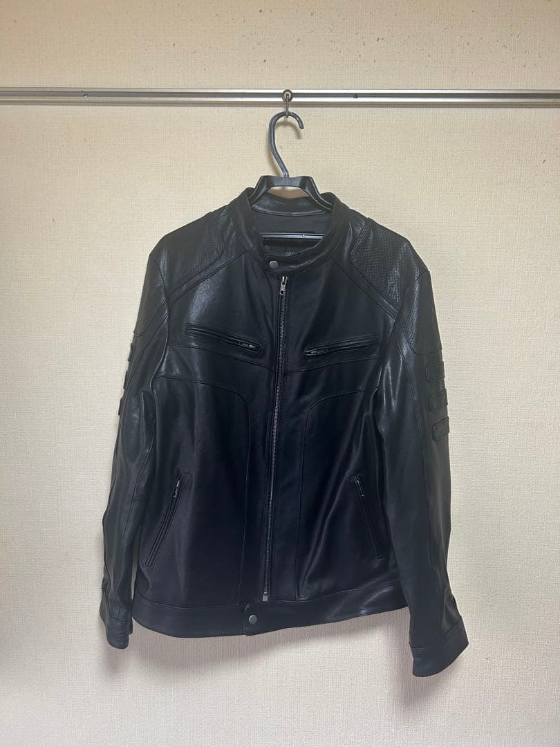 シングルライダース イタリアンレザー 羊革