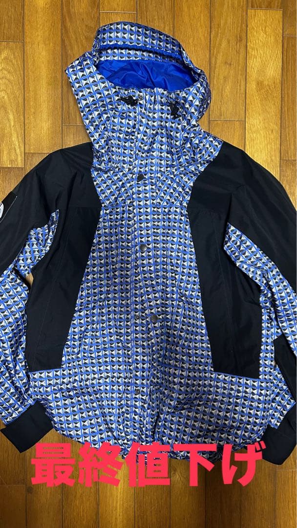 kvibaba着用　supreme×northface スタッズシェルジャケット