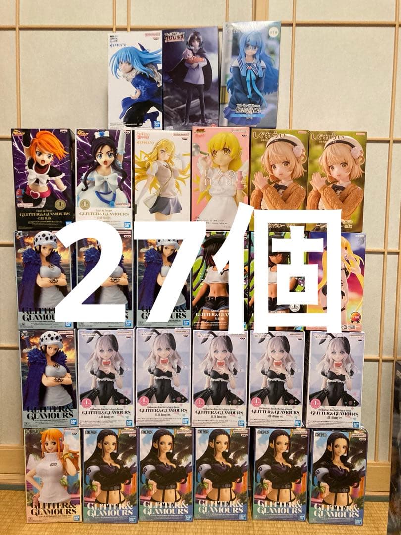 【27個SET】美少女フィギュア　まとめ売り　GLITTER & GLAMOUR
