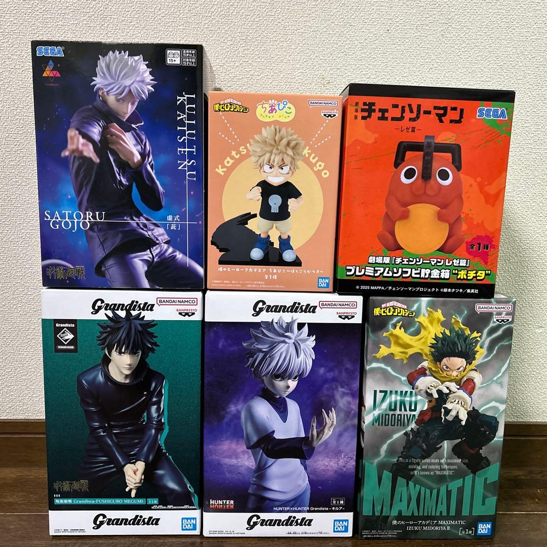 プライズフィギュア　まとめ売り　6体