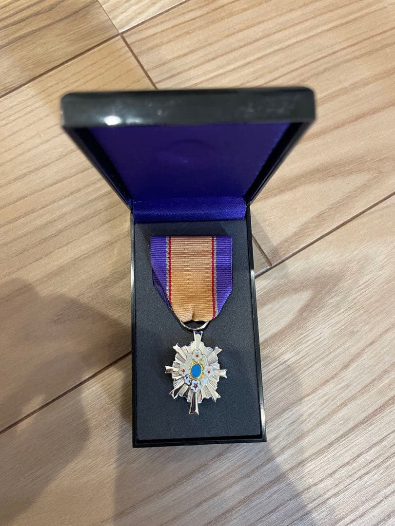 3点セット5級 防衛功労章 15号 綬付　防衛記念賞