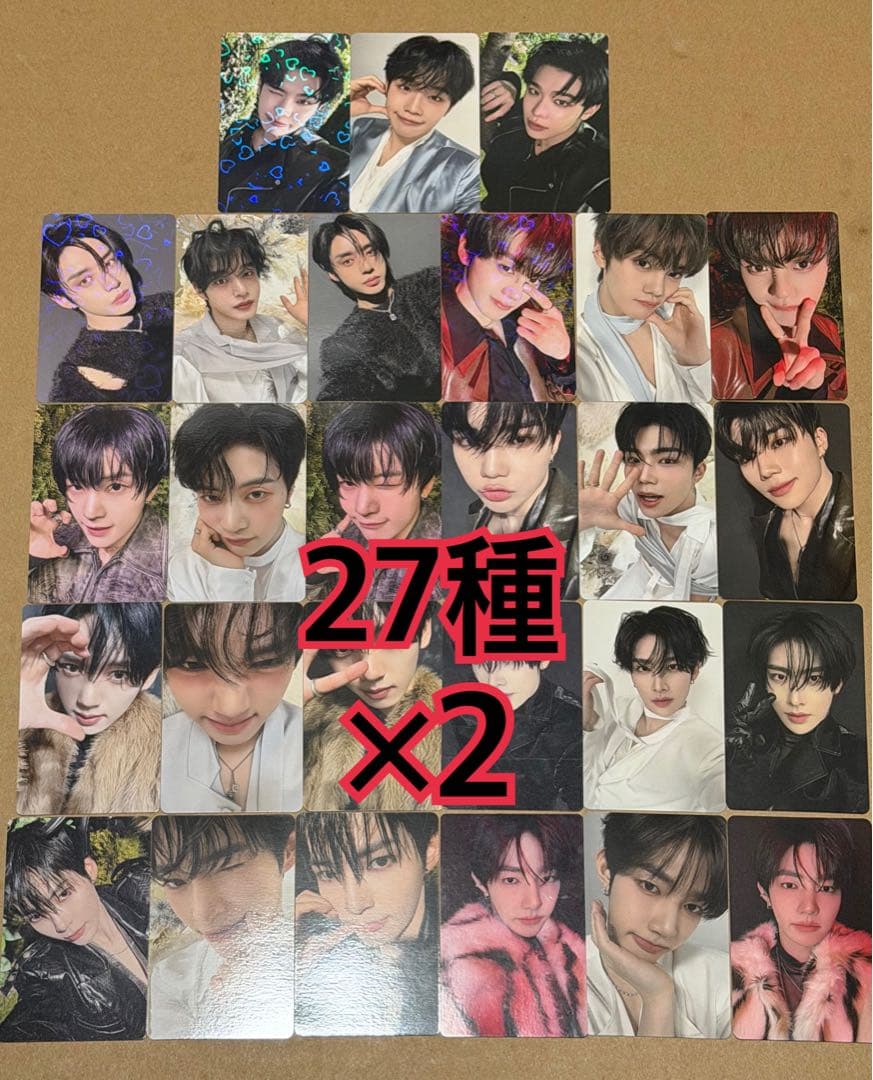 ZB1 ラキドロ　トレカ　27種　×2 BLUE PARADISE ZEROBASEONE ZB1 5th Mini Album Blue Paradise Makestar 2nd