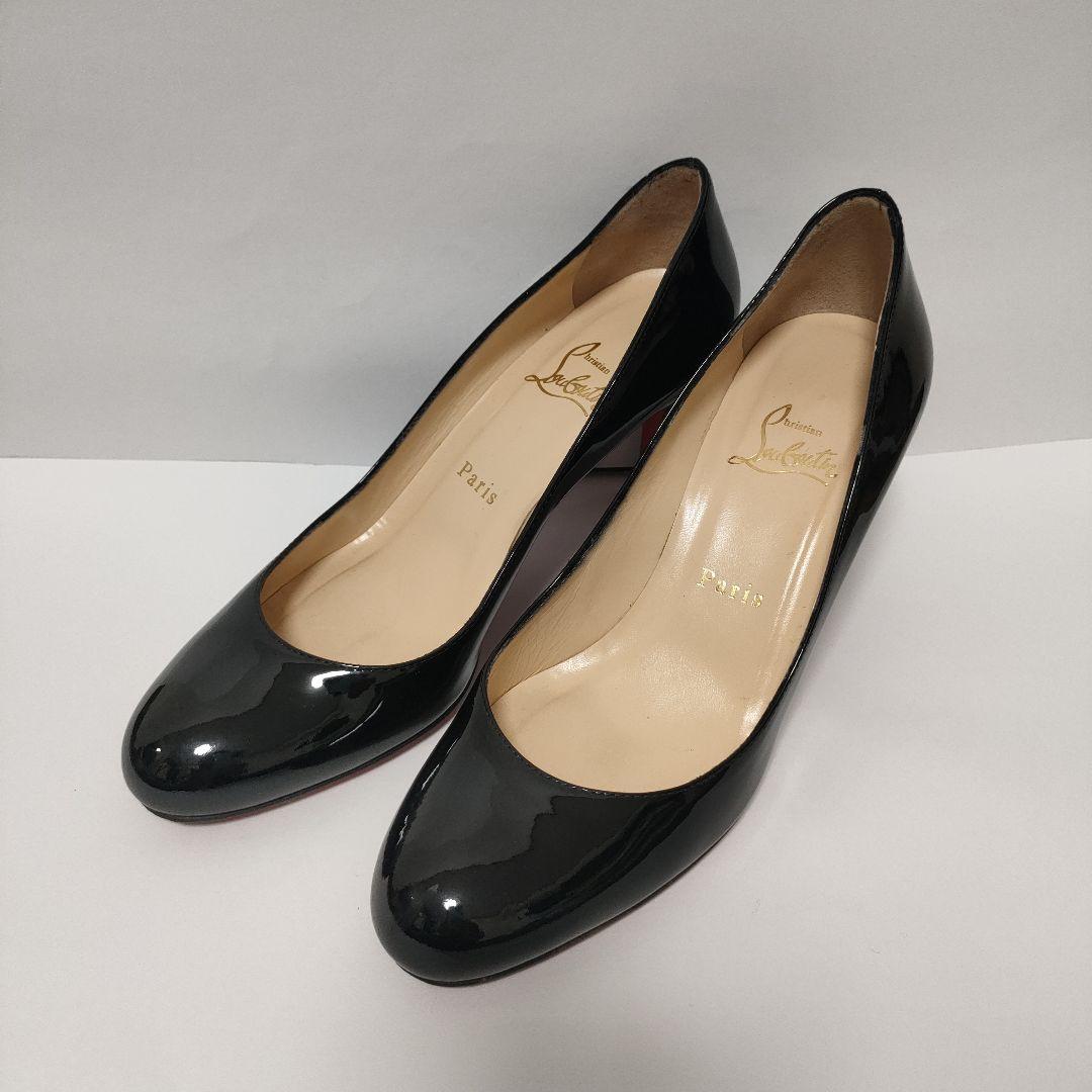 美品❢Christian Louboutin ハイヒール　パンプス Miss Z - 80 mm パンプス - パテントレザー - ピンク - ウィメンズ