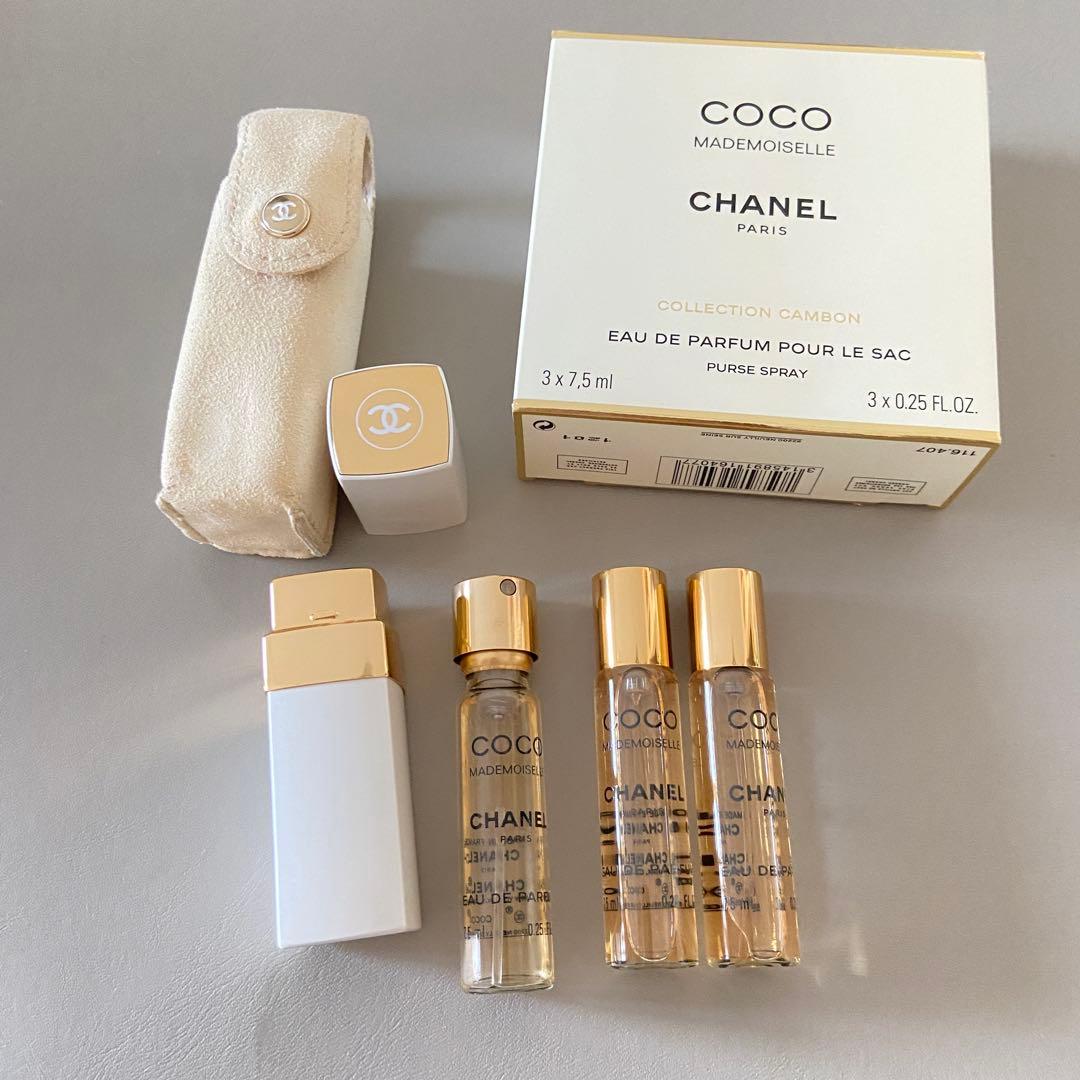 CHANEL Coco Mademoiselle スプレーセット CHANEL - COCO MADEMOISELLE Eau de Parfum Twist and Spray Set