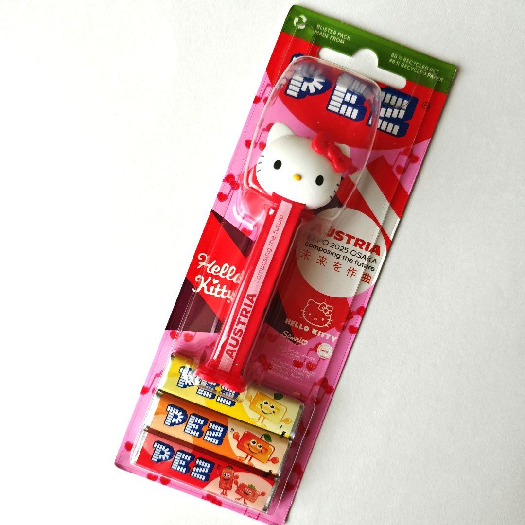 万博限定 PEZ ハローキティ EXPO 2025 大阪 オーストリア ペッツ