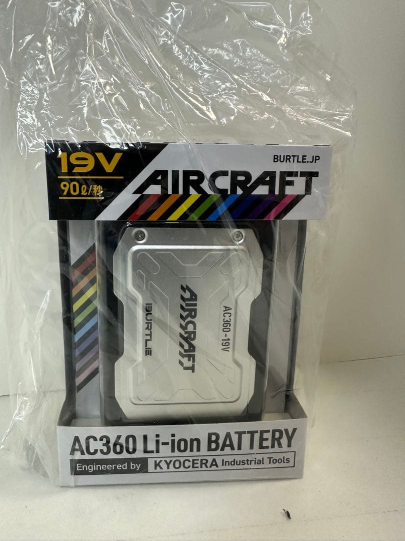 新品　未使用19V空調服　バートル　エアークラフト　AIRCRAFT AC360