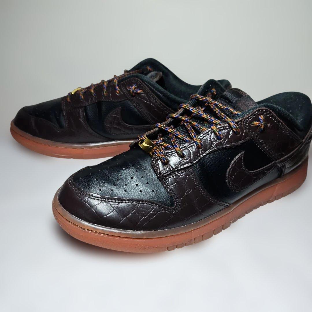 靴 NIKE DUNK LOW SE BLACK/VELVET BROWN The Nike Dunk Low NN Black Velvet Brown Releases Summer 2024