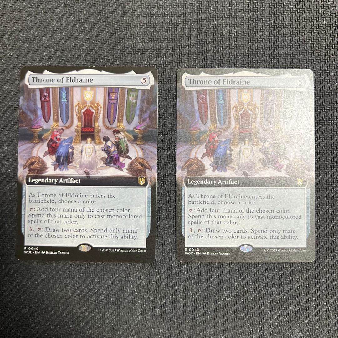 MTG WOC エルドレインの玉座 英語版 拡張アート 2枚セット ミントモール / MINT GAMES MTG(東日本橋) / 【WOC】【ENG】《エル