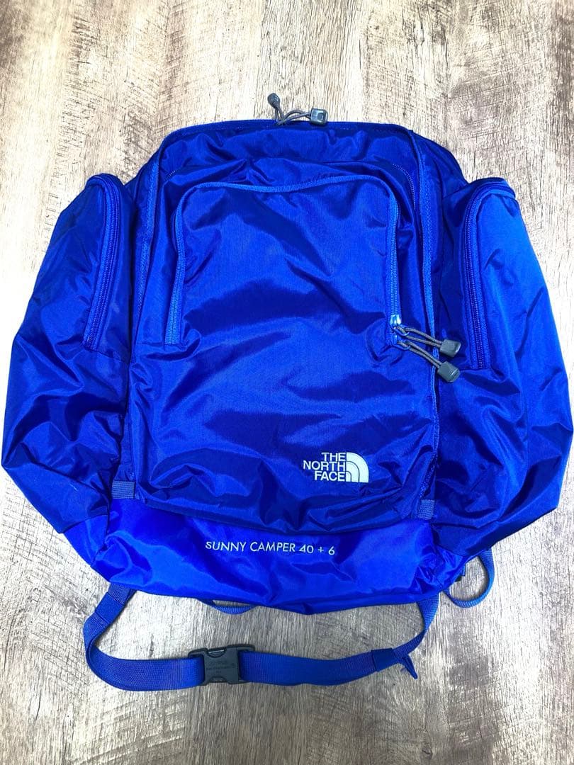 ノースフェイス サニーキャンパー 40+6 SUNNY CAMPER ブルー