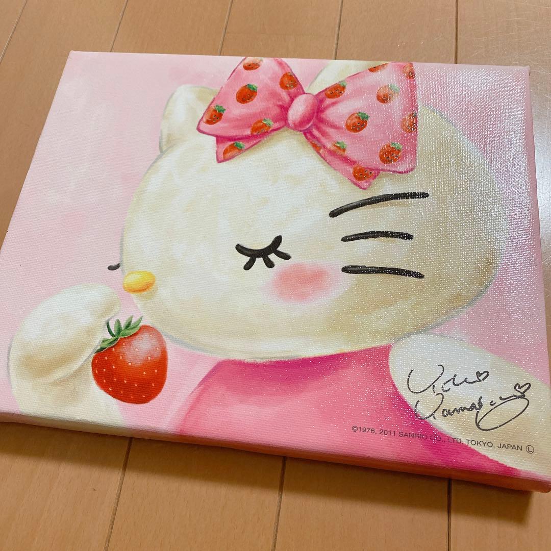 ハローキティアート展 いちごの香り キティちゃん 版画 ハローキティ