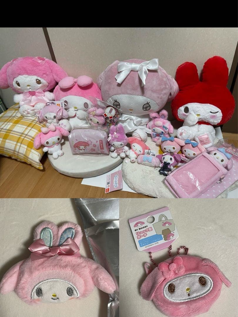 マイメロディ ぬいぐるみ　ポーチまとめ　18点 マイメロディ ぬいぐるみ ポーチまとめ 18点 マイメロディ ぬいぐるみ