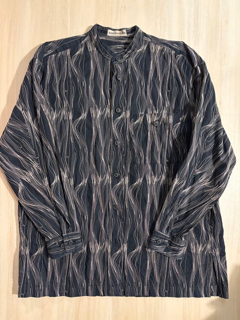 97aw ISSEY MIYAKE MEN 刺繍シャツ