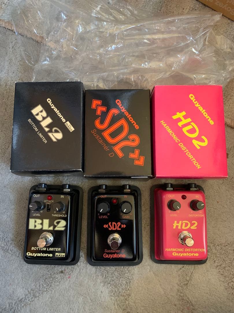 Guyatone BL2 SD2 HD2 エフェクターセットバラ売り不可