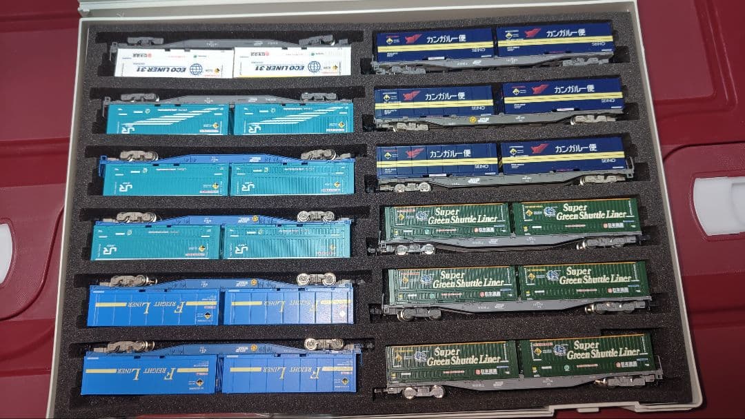 TOMIX Nゲージ コンテナ貨物満載 12両 TOMIX Nゲージ コンテナ車12両 - メルカリ