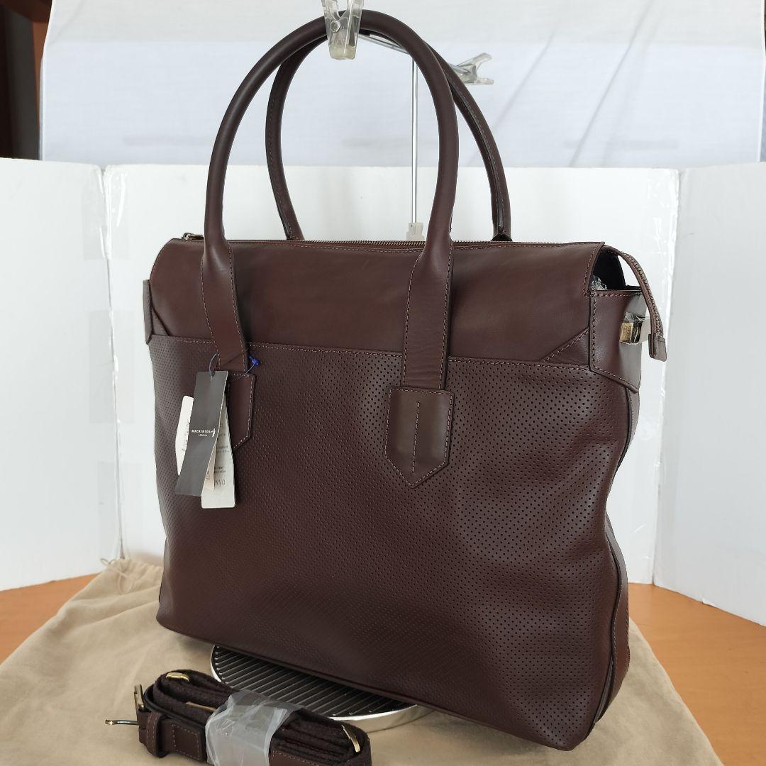 未使用 マッキントッシュ ロンドン ✕ ビルアンバーグ 2wayレザーバッグ