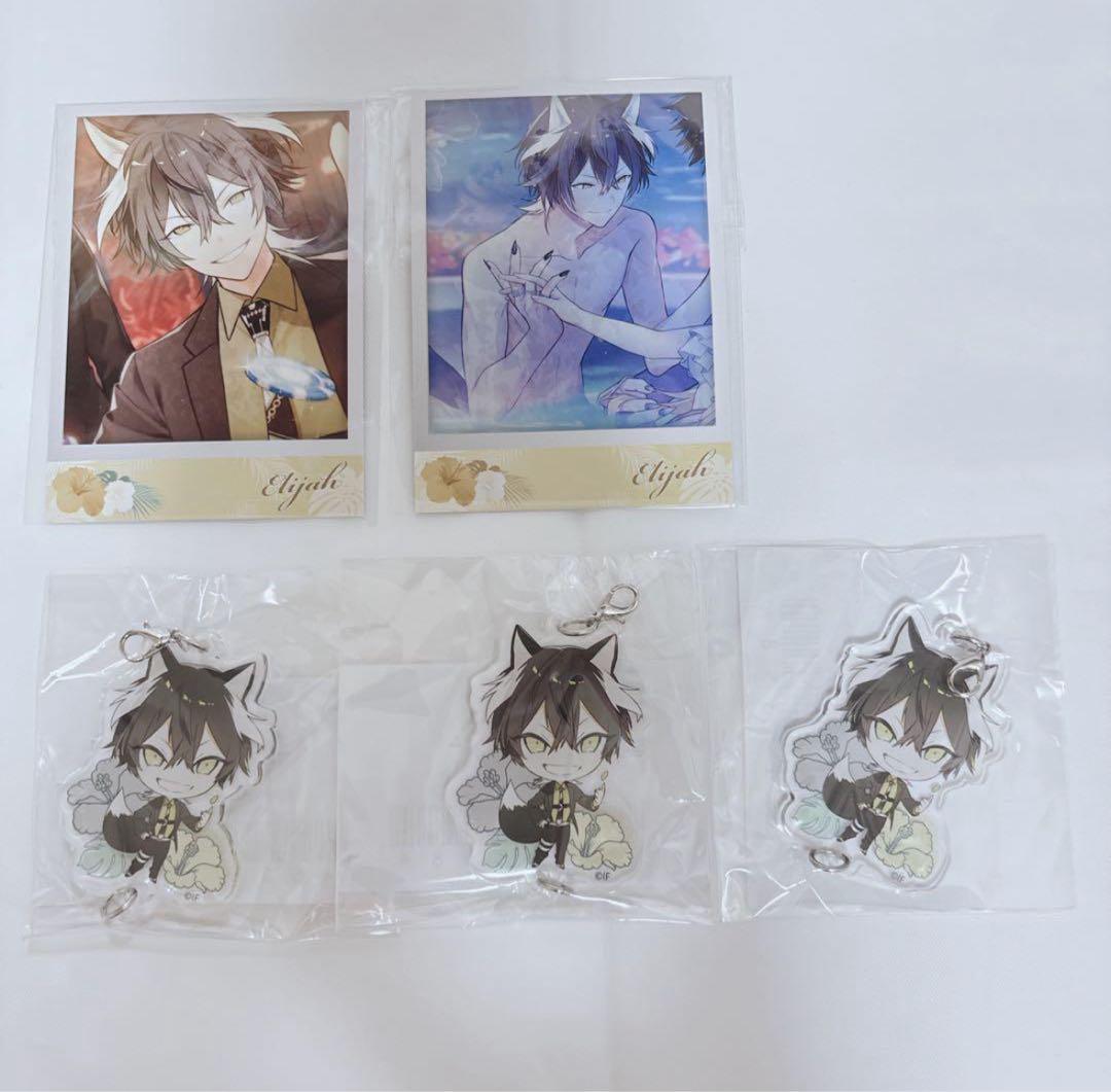 Honey Vibes チェキ アクリルチャーム エリヤ ちゃれくじ ハニヴ