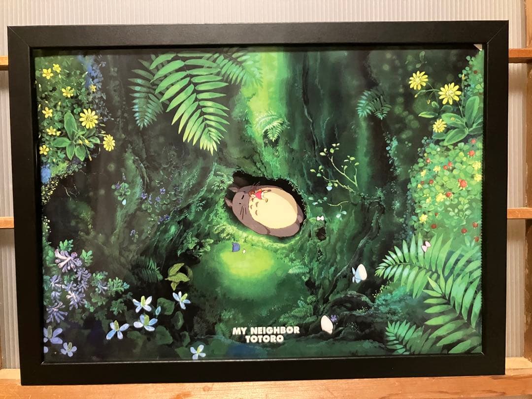 となりのトトロ　ビジュアルアートパネル　額装品　コレクション