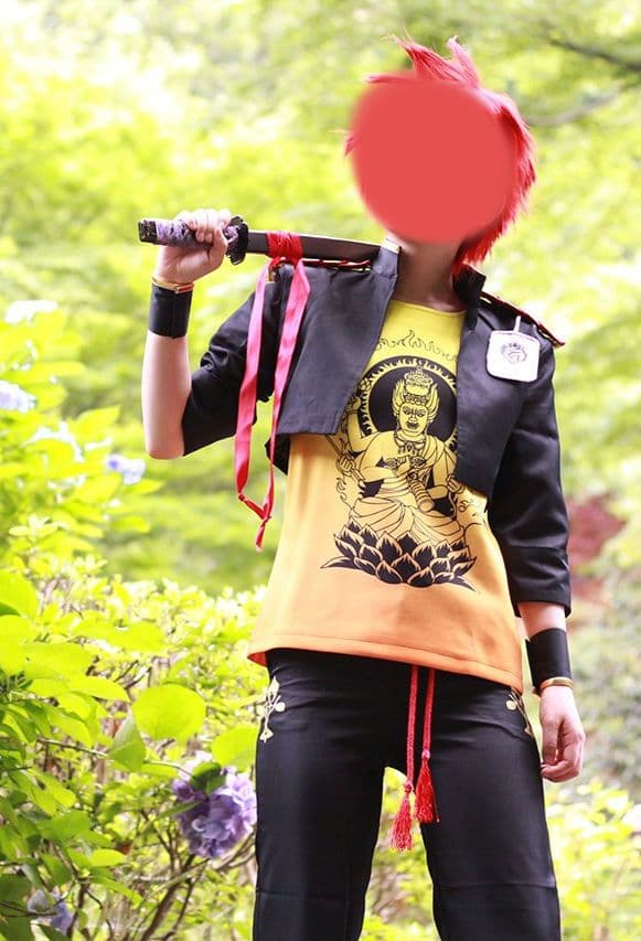ぽ*む様 刀剣乱舞　愛染国俊　コスプレ 衣装 Amazon.co.jp: [2200] 刀剣乱舞とうらぶ 愛染国俊 極 コスプレ衣装＋髪