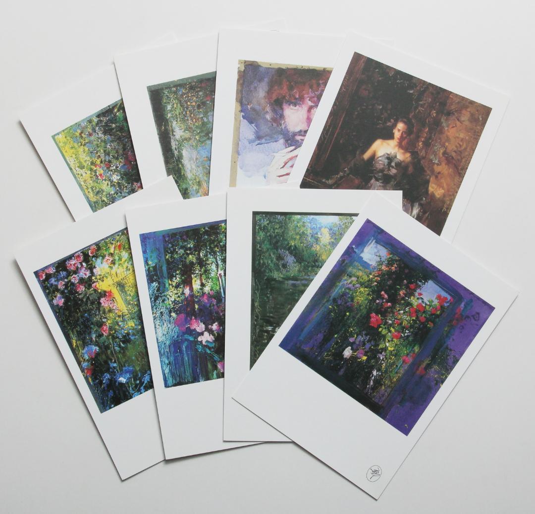 ホアキン・トレンツ・リャド　絵葉書　美品　8枚組　POST CARD １