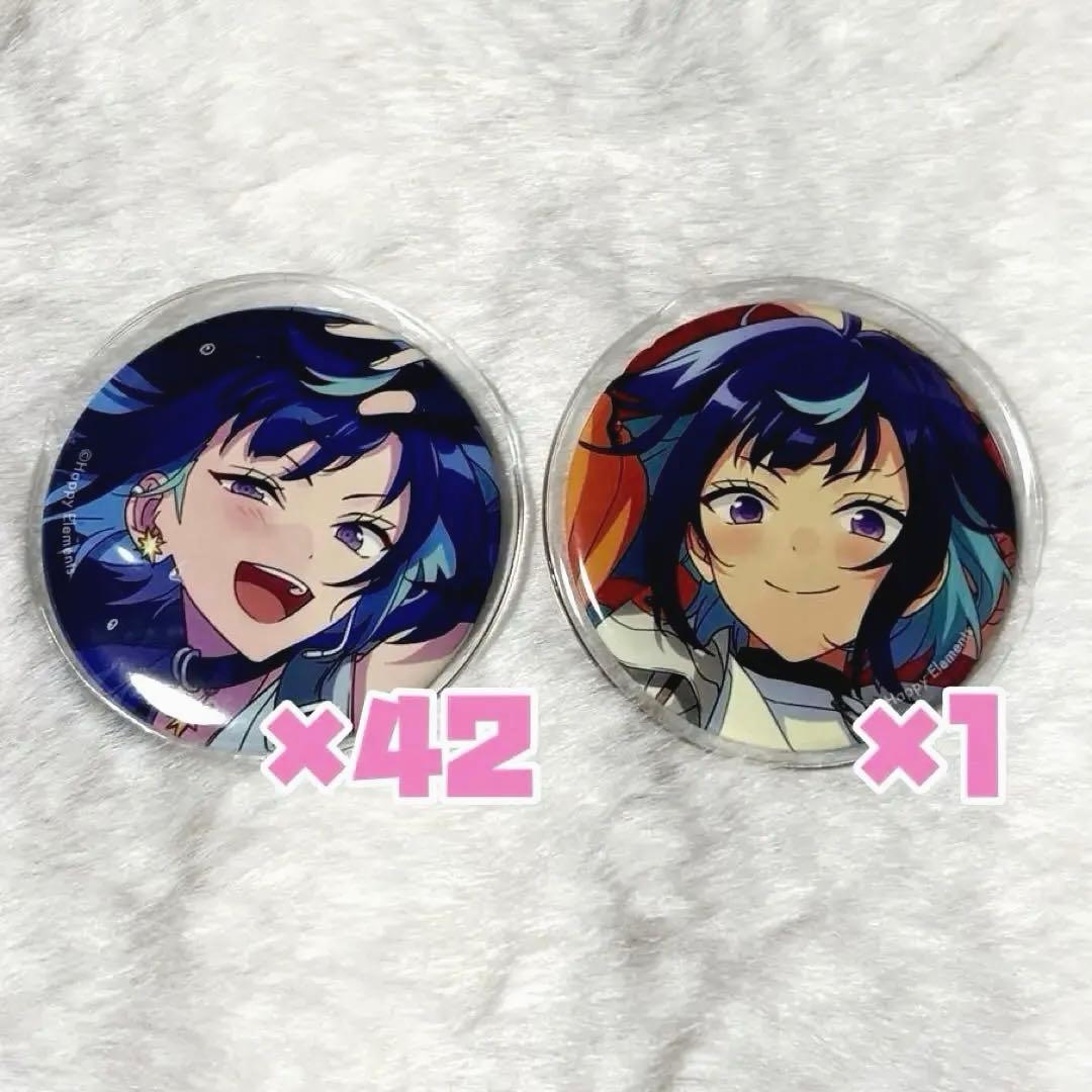 エス コレ缶 Aug Idol 缶バッジ 43個まとめ売り