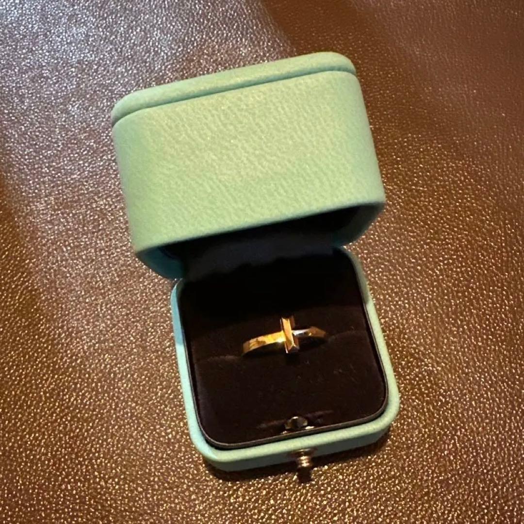 Tiffany & Co. Tワンリング　日本サイズ9号